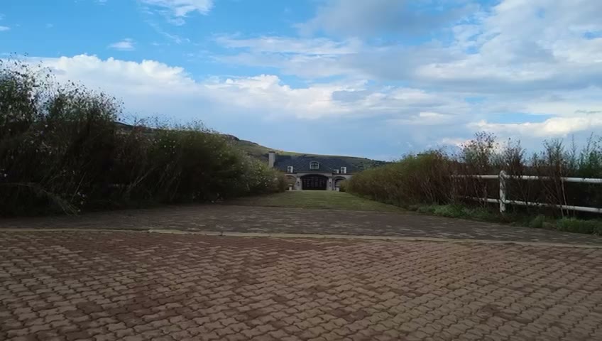Aerial film of Drakensberg Golf Estate & Resort